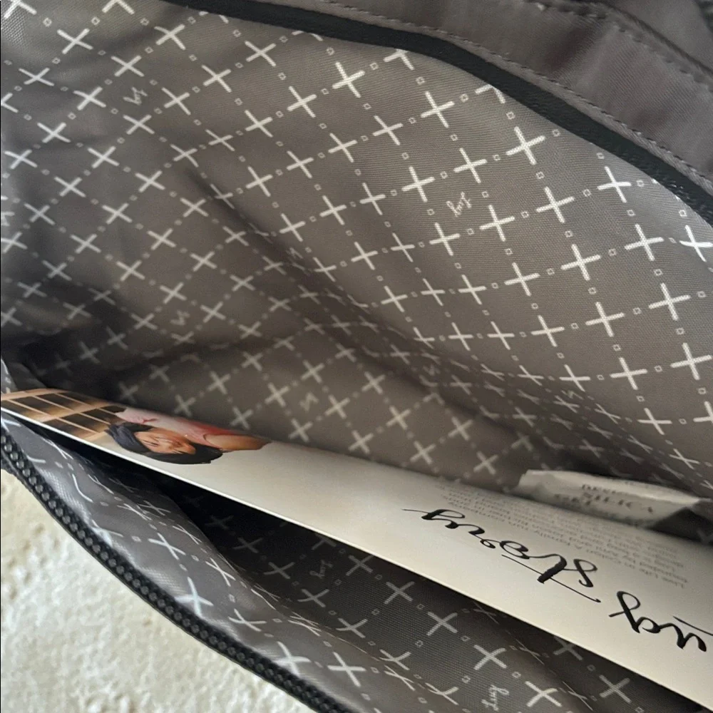 LUG TROOPER SLING BAG Purse‎ Gray Hidden Cargo Multi Pockets RFID Tote